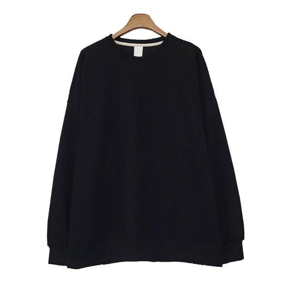 ニットティー SDT080 2COLOR メンズ ベーシック 無地Tシャツ 長袖ニット ニットトレーナー_P330049762