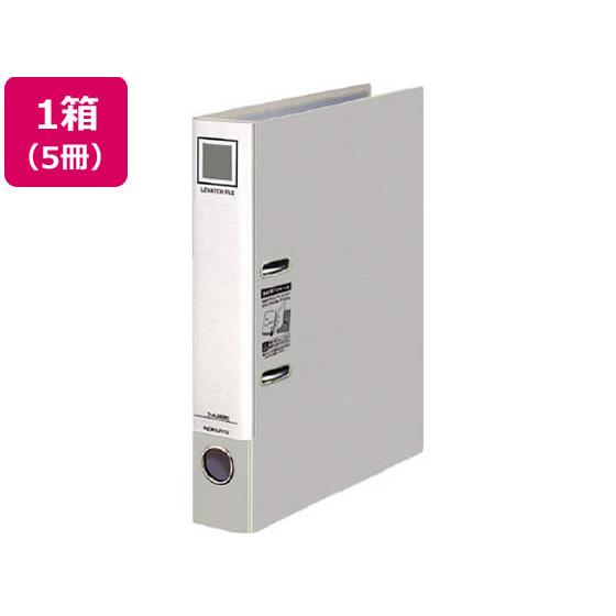 レバッチファイル A4 とじ厚28 シルバー 5冊 コクヨ ﾌ-AL280NC