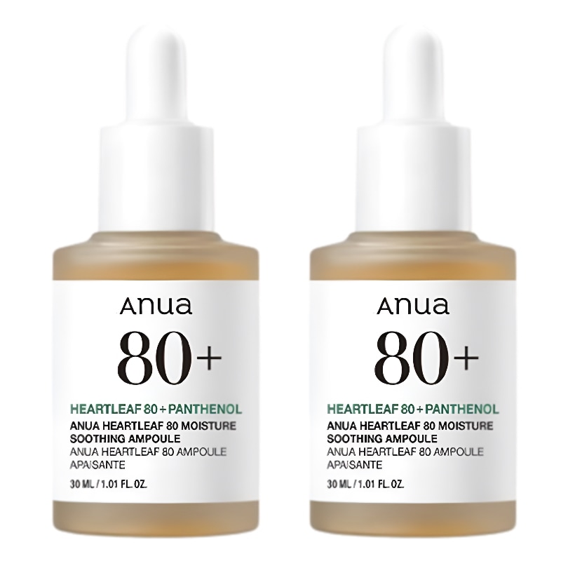 [韓国で大人気]ドクダミ80% 水分鎮静アンプル 30mL+30ML