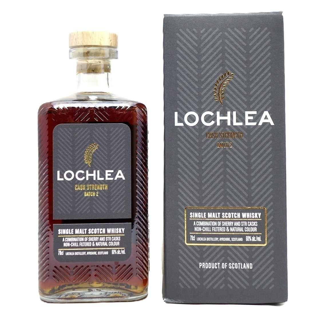 ロッホリー カスクストレングス バッチ2 シングルモルト 60度 箱付 700ml 正規品 スコッチウイスキー ローランド ^YCLOS2J0^