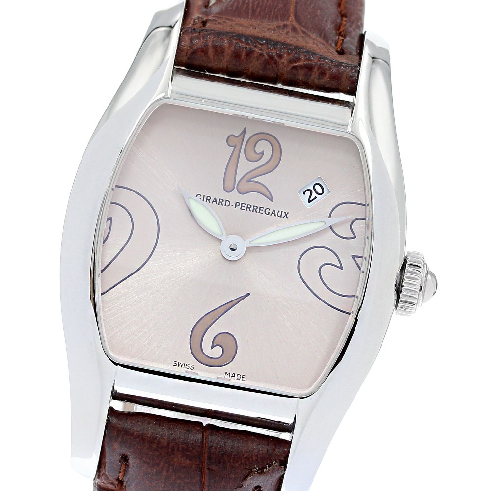 ジラール・ペルゴ GIRARD PERREGAUX 2655 リシュビル デイト クォーツ メンズ _837794【中古】