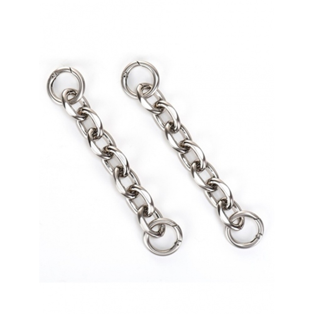 セミコードサテンボールドシルバーチェーンその他 バッグ