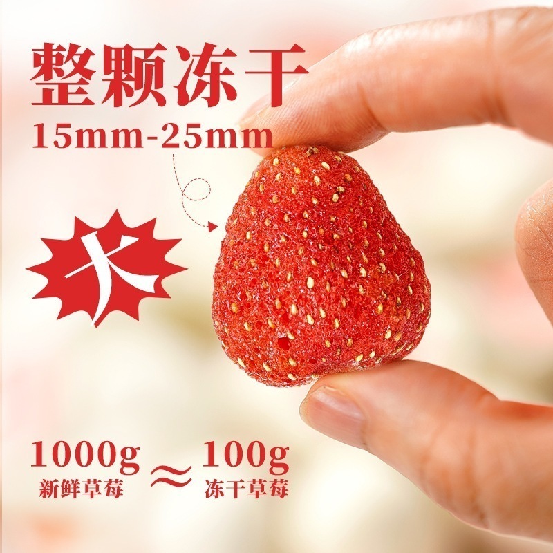 【2枚購入で 3oo円OFF】フリーズドライ ストロベリークリスプ 100g スノーフレーククリスプヌガー スナックイチジク フルーツクリスプ 原材料