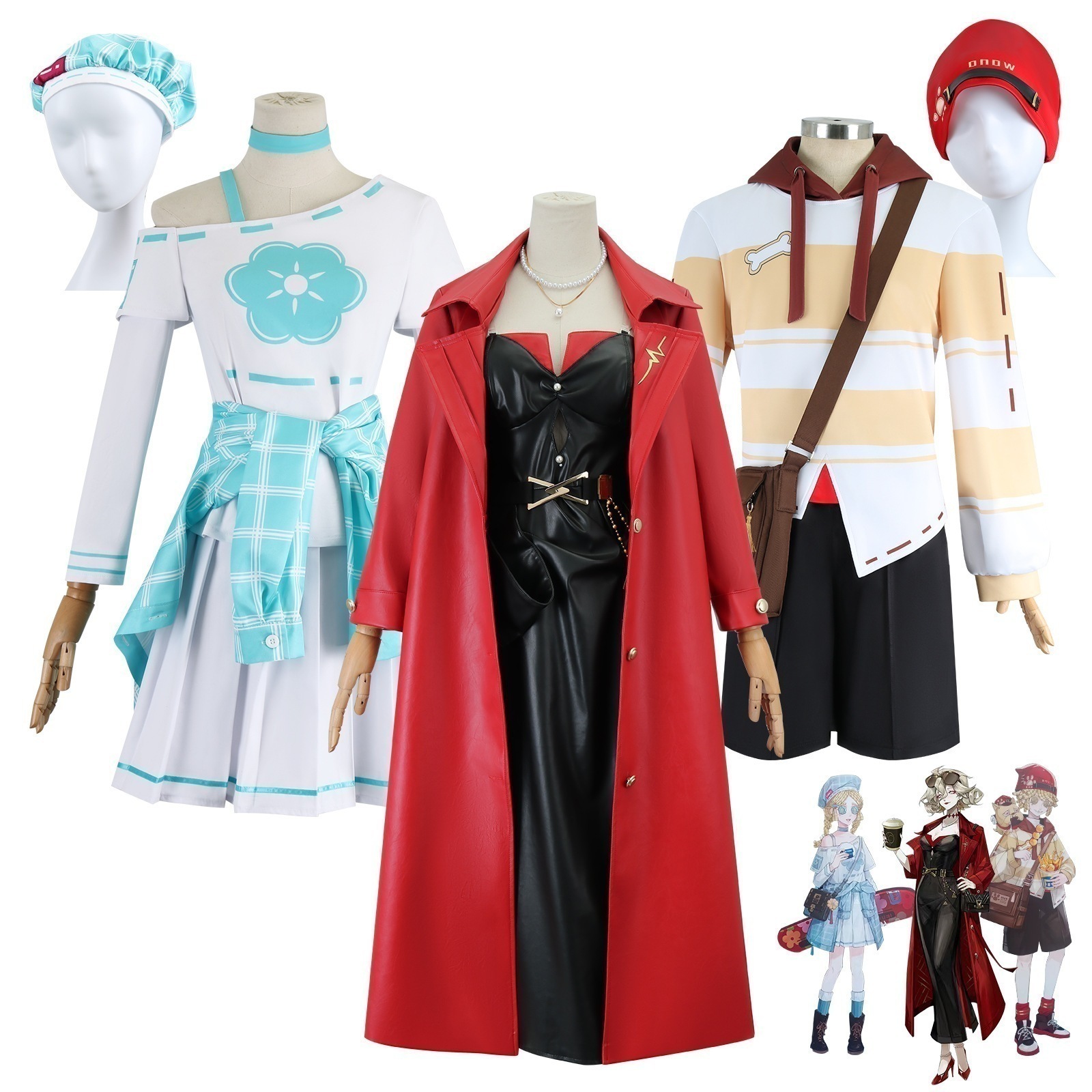 第五人格ローソン連動cos服玩具商アン紅夫人メアリー郵便差ビクターコスプレ