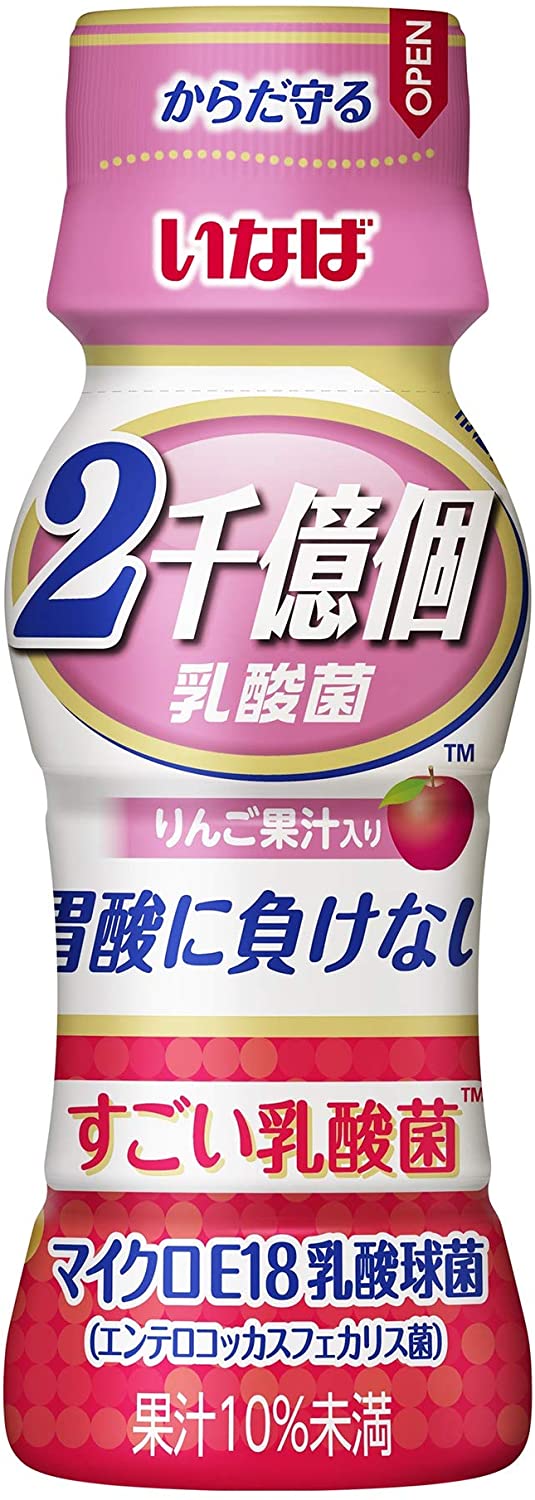 楽ギフ_包装】 いなば食品 すごい乳酸菌 10本 65ml りんご果汁入り 2千億個ドリンク 乳酸飲料 - flaviogimenis.com.br