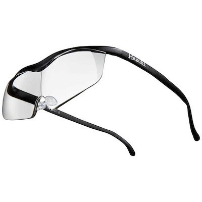 他サイト： Hazuki Company Hazuki ハズキラージ クリアレンズ 1.85倍 黒の商品画像