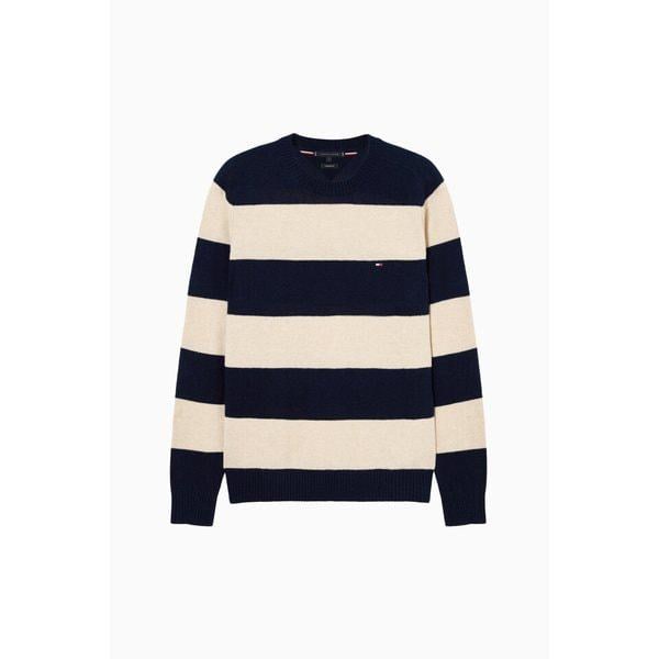 【男性】ラムウールクルーネックセーターT12F7KPO250MT1 0A4