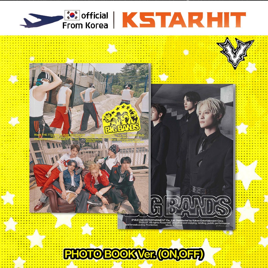(2種セット/ Photo Book Ver.) WayV - BIG BANDS (7枚目のミニアルバム)
