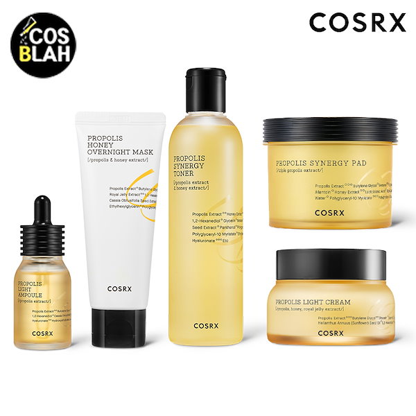 Qoo10] COSRX フルフィットプロポリストナー/アンプル/