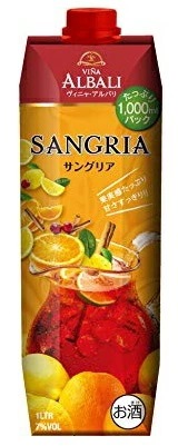【送料無料】【12本】ヴィニャアルバリサングリア 1000ml 1L12本【北海道沖縄県東北四国九州地方は必ず送料が掛かります】 7,613円