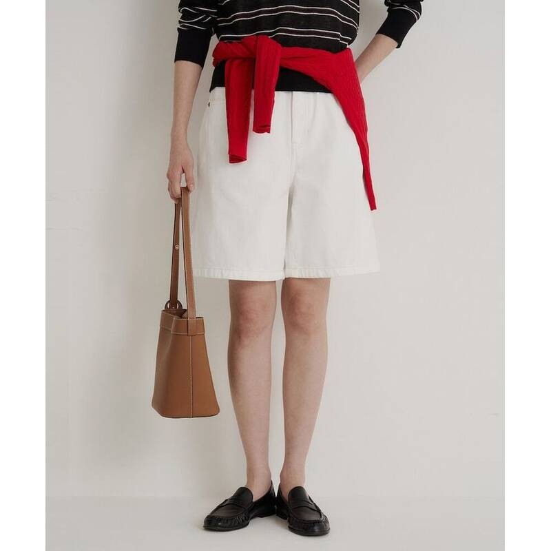 BEANPOLE LADIES デニムショートパンツ - ホワイト (BF6425C731) BF6425C731 377254