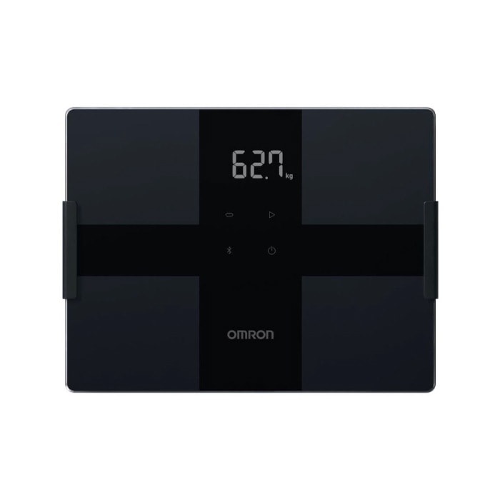 * オムロン【KRD-508T（-BK）ブラック】体重体組成計（OMRON connect アプリ対応）カラダスキャン 家電