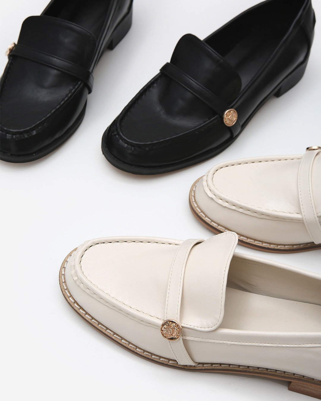 ブシオンローファー韓国ファッション レディース