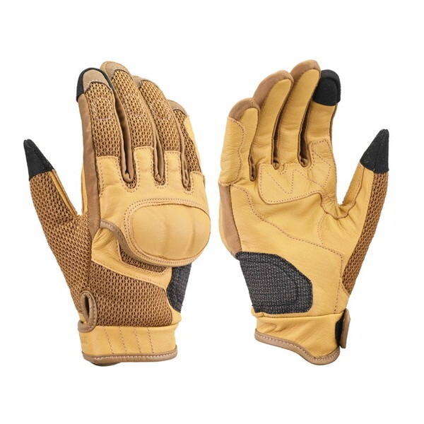 D45968 グローブ ヤギ革 ショートエアフロー DG-009 タクティカル Lサイズ
