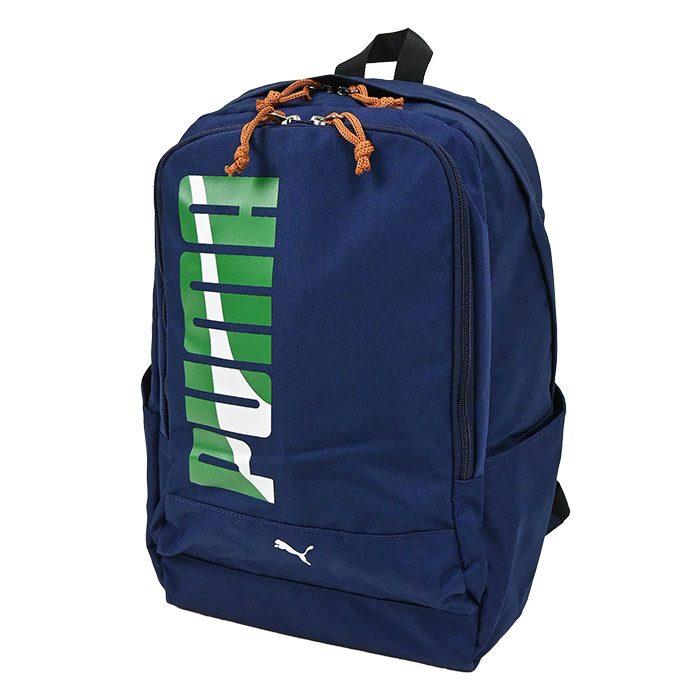 キッズ リュック PUMA エイダン ラウンド デイパック おしゃれ ロゴ ロゴデザイン 通学 塾 勉強バッグ 子ども 子ども用 ジュニア リュックサック 小さめ 小学生 低学年 高学年 学生 人気
