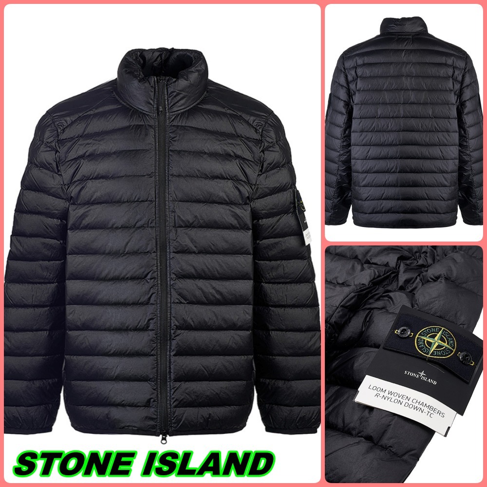 【STONE ISLAND】Room Waven Chambers Down Jacket