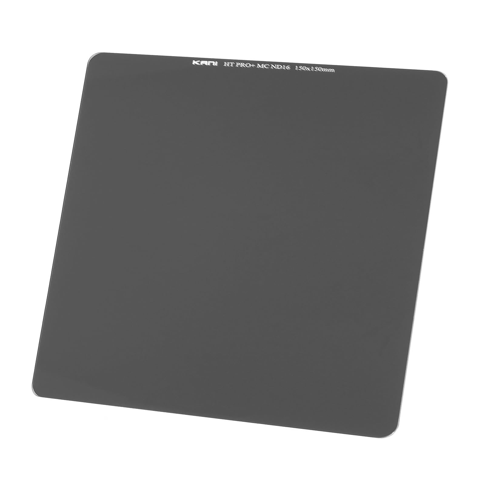 KANI 150mm幅 角型フィルター NDフィルター HT PRO+ MC ND16 150×150mm 減光効果4絞り分 色カブリ抑制 低反射 撥水 撥油 防汚 ナノコーティング 801616