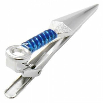 SWANK（スワンク） 苦無（クナイ）のタイバー（ブルー） T0111