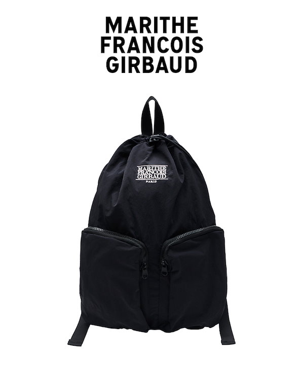 MARITHE FRANCOIS GIRBAUD ストリング デイパック Qoo10 マリテフランソワジルボー CLASSIC LOGO ストリング リ