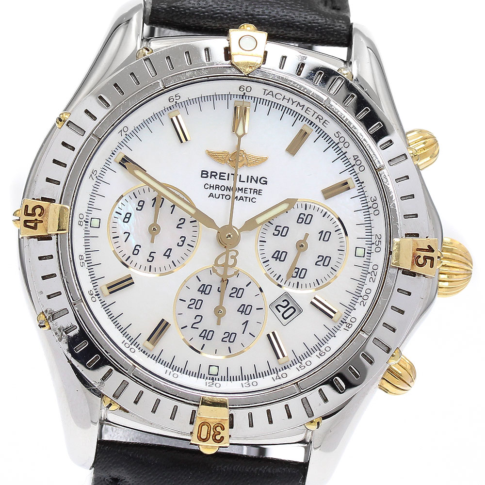 ブライトリング BREITLING B35312 シャドウフライバック クロノグラフ 自動巻き メンズ _889877【中古】