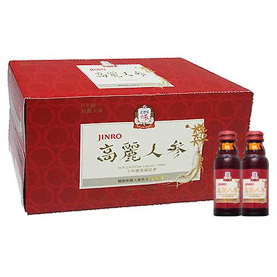 【JINRO】高麗人参ドリンク 100mlx1箱(10本)★1本当り￥2...のサムネイル