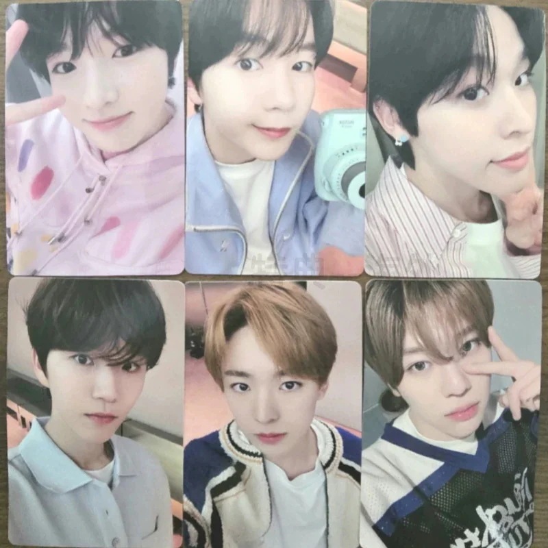 NCT WISH 中華　一直娯3.0 withfans3.0 　　全員　6枚セット