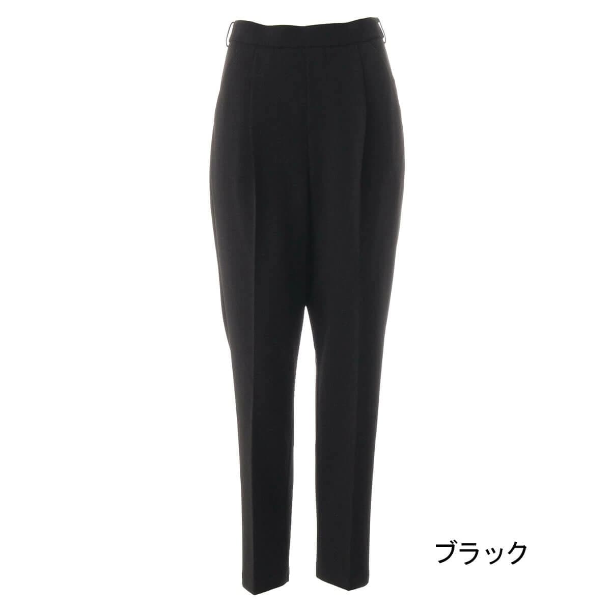 【靴下の岡本公式】17℃ レディース パンツ アムンゼンニットテーパード9分丈