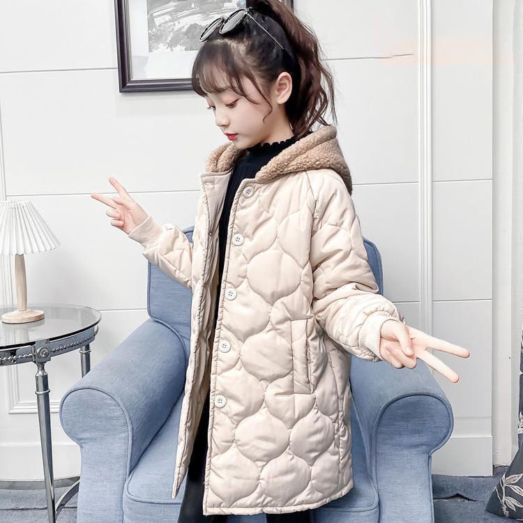 [2件200off]秋冬　ロングダウンコート キッズ ダウンコート ロング 子供 ダウンジャケット ロングコート アウター 中綿 軽量