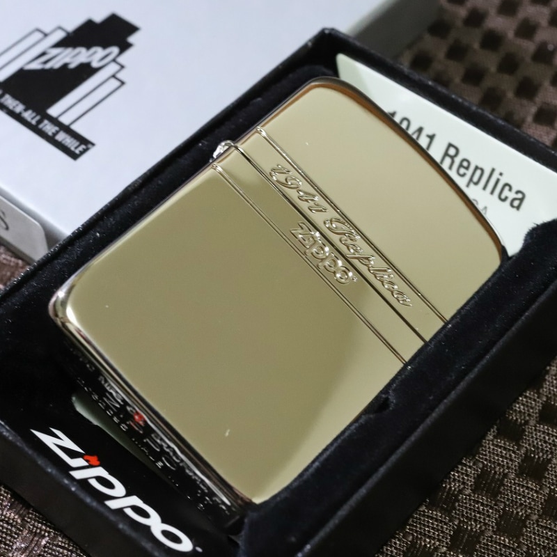 【限定 ZIPPO】 1941レプリカ サイドシェル プラチナコーティング 限定ナンバー入り プレゼント 人気 高級 Zippo ジッポ 送料無料 かっこいい