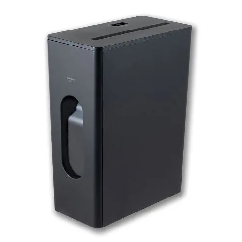 ナカバヤシ HES-111BK パーソナルシュレッダ 静音 スリムタイプ マイクロカット ブラック