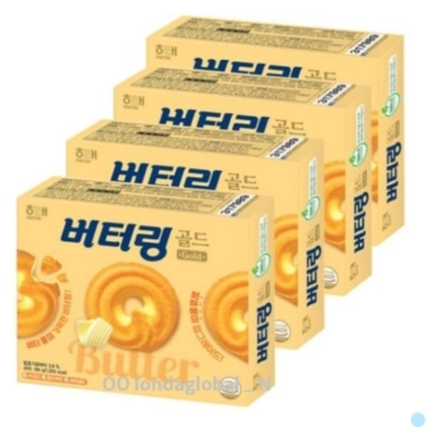 ヘテ バターリングゴールド 194g 4個 菓子パーティー 湯沸室 おやつ