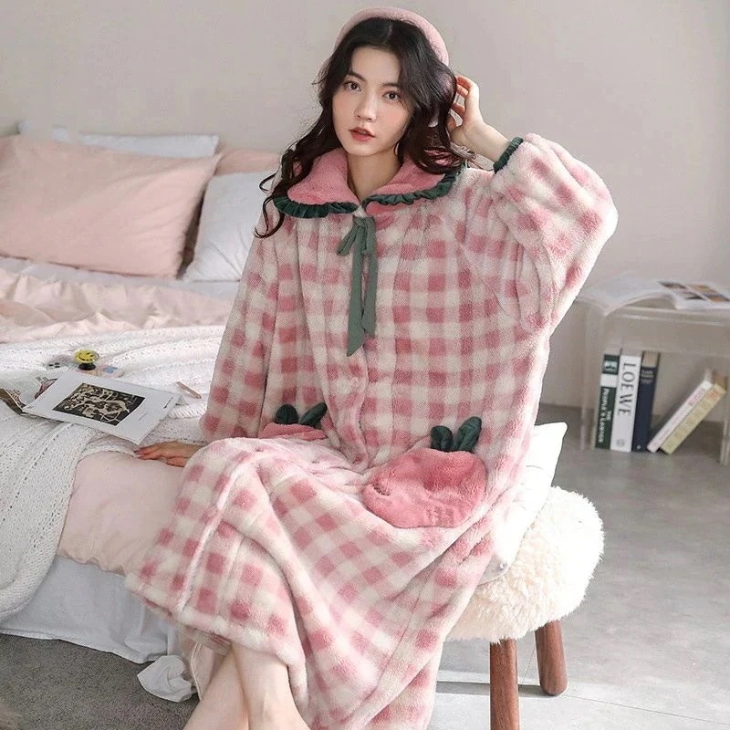 パジャマ レディース ルームウェア ワンピース チュニック ベロア ナイトウェア 部屋着