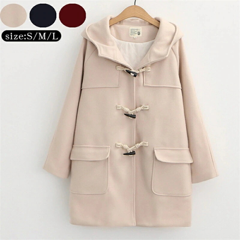 は安い感コート 学生制服 スクールコート ピーコート ダッフルコート ラシャコート トグルボタンコート トグルボタンジャケット キャンパスコート ブレゾーコーデ レディース ロング丈 裏地あり