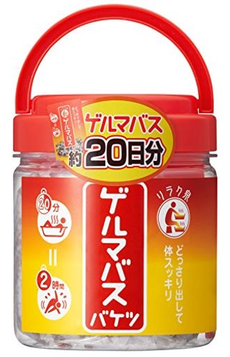 リラク泉 ゲルマバス バケツサイズ 元祖 汗だし 発汗 スッキリ 有機ゲルマ バスソルト 入浴剤 たっぷり 500G