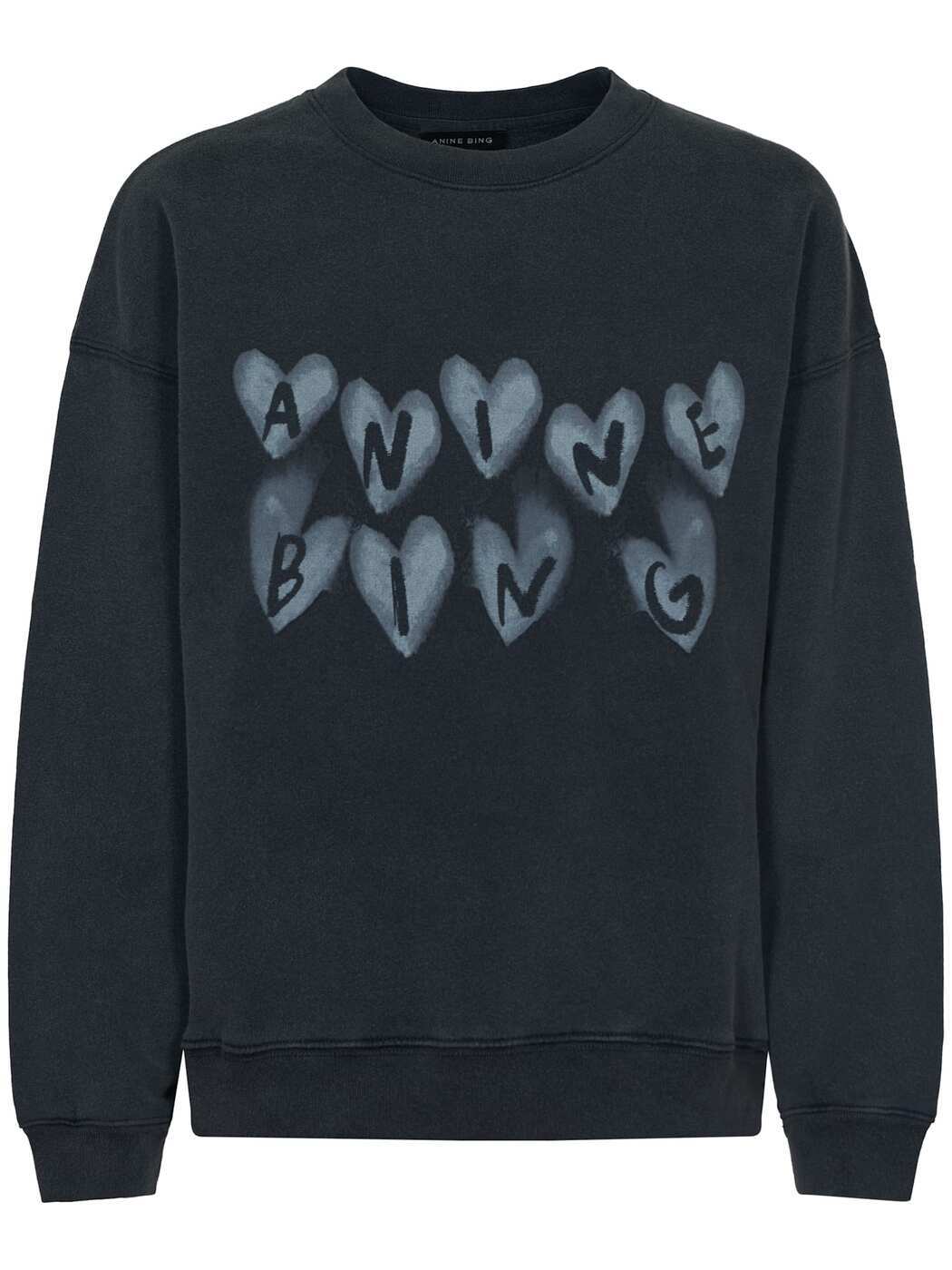 A 08 10517 WBL1 WASHED BLACK ブラック 春夏2025 トレーナー レディース ia