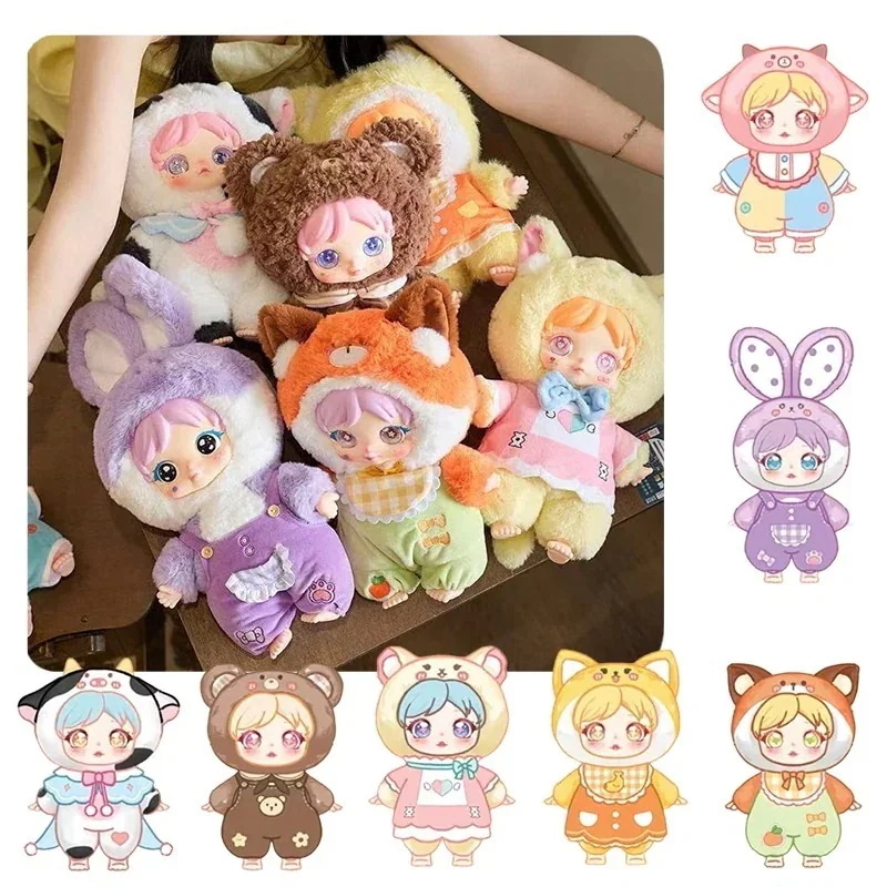 【3日出荷！公式正規品】エイミー(Amy)のキャンディーポットスピリット400% 極ふわ毛足 ぬいぐるみ ブラインドボックス トレンドトイ かわいいデスクデコ