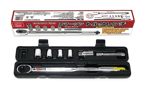 エマーソン(Emerson) トルクレンチ トルク対応レンジ 40200N・m トルク精度 4% 12.7mm (1/2インチ) 103N・mプリセットタイプ 14/17/19/24mm 21mm薄口 5,218円