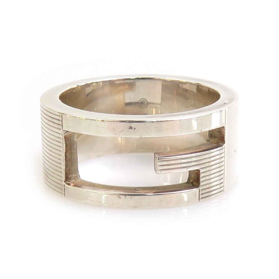 グッチ GUCCI リング・指輪 シルバー925 シルバー レディース 6.5号 r10445a