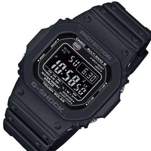 マルチバンド6 ソーラー電波腕時計 5600シリーズ GW-M5610U-1B(海外モデル)