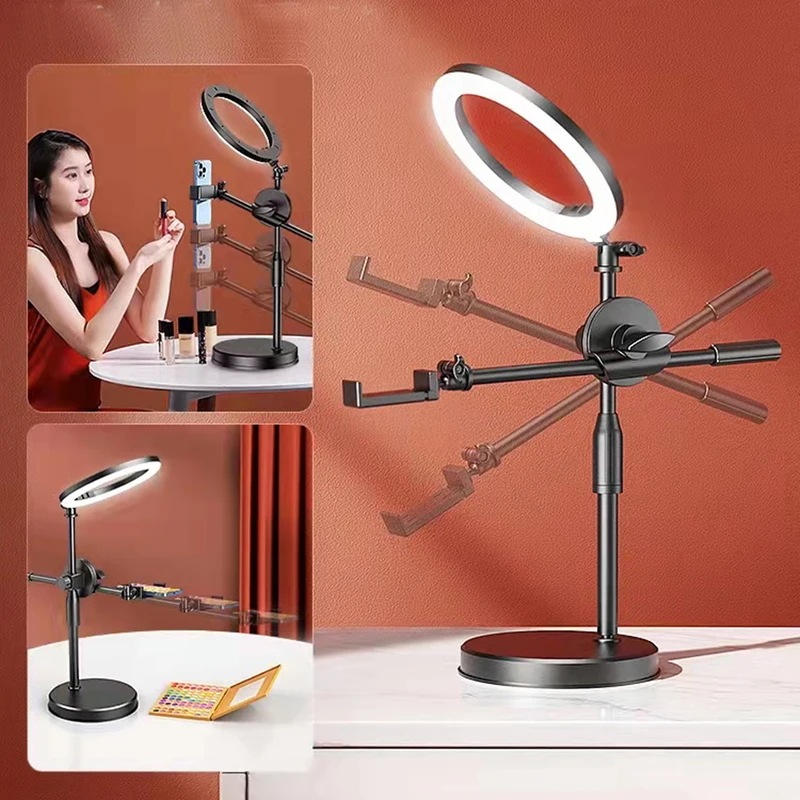 携帯電話の水平三脚,オーバーヘッド,写真撮影用,ライト付き 4,761円