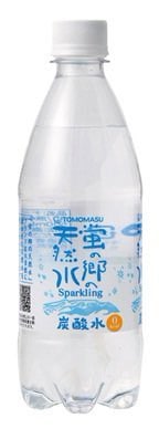 友桝飲料 蛍の郷の天然水 スパークリング 500ml×24本