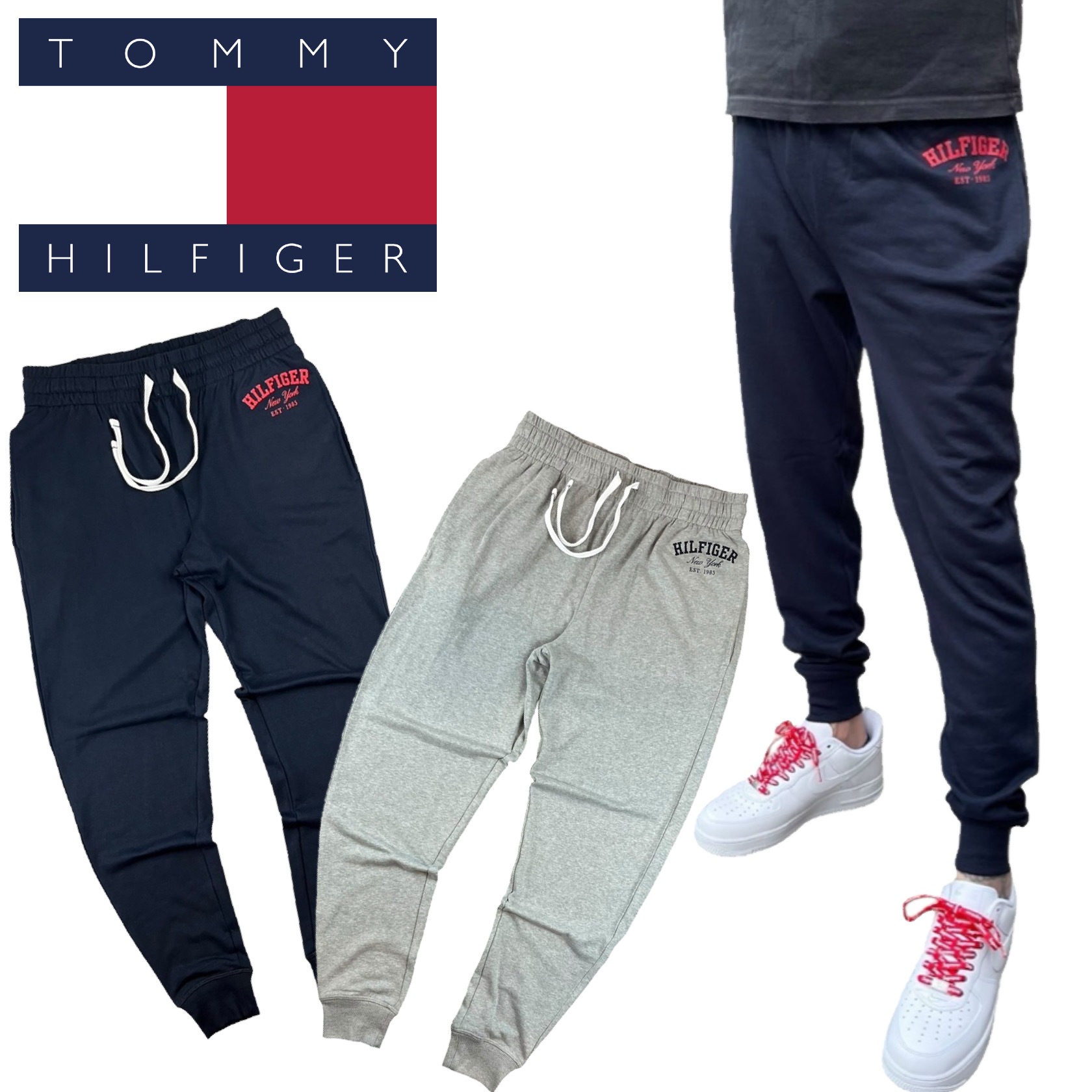 トミーヒルフィガー Tommy Hilfiger ボトムス ジョガーパンツ メンズ スウェット 長ズボン 09T4451 部屋着 ルームウェア TOMMY HILFIGER JOGGER