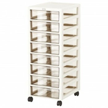 収納ケース アプロス B4深型8段 AP-B4-F8 アイボリー/IV