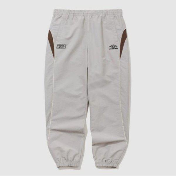 パンツ PQA UQ123CPT21-LGR HBL スポーティ カジュアル ウーブン ジョガーパンツ / ライトグレー