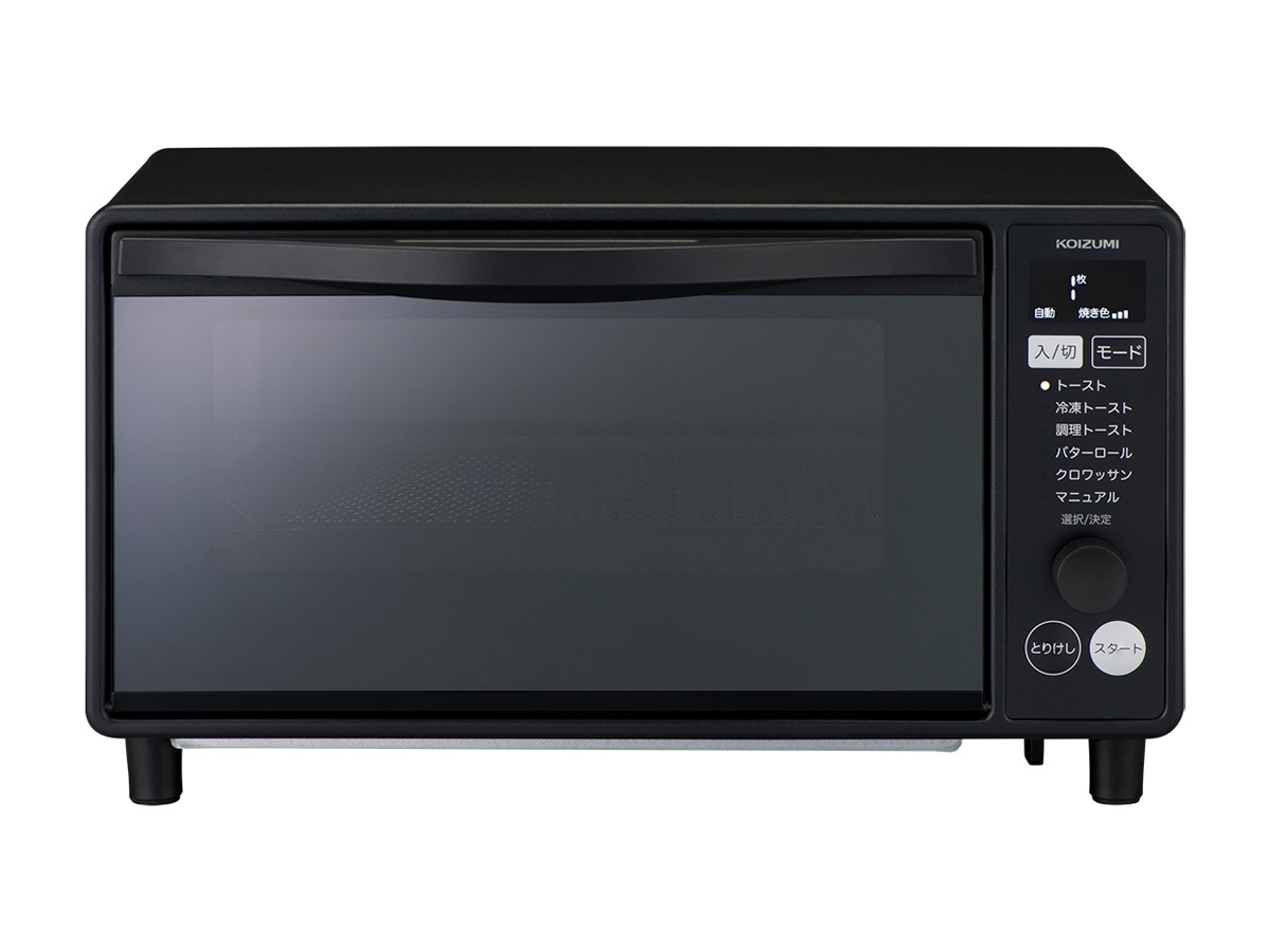 コイズミ KOS-1330/K オーブントースター　ブラック KOS1330K