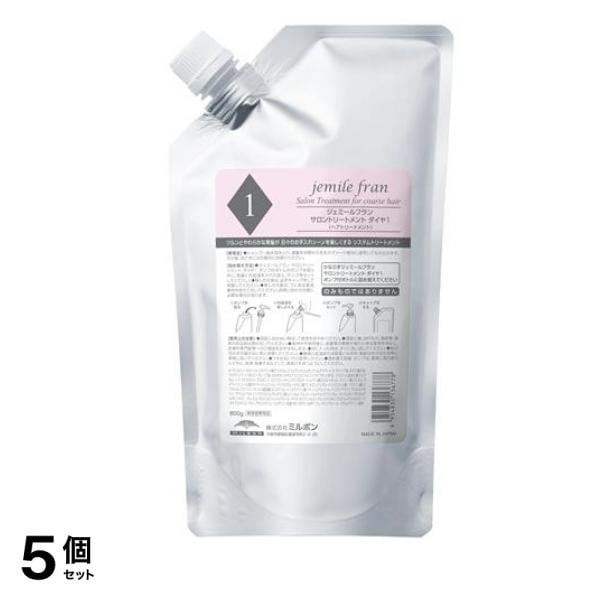 ジェミールフラン サロントリートメント ダイヤ1 詰め替え用 600g 5個セット