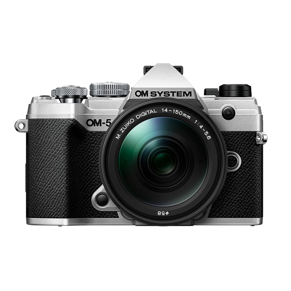 OM SYSTEM　OM-5 14-150mm II レンズキット シルバー 4545350053956