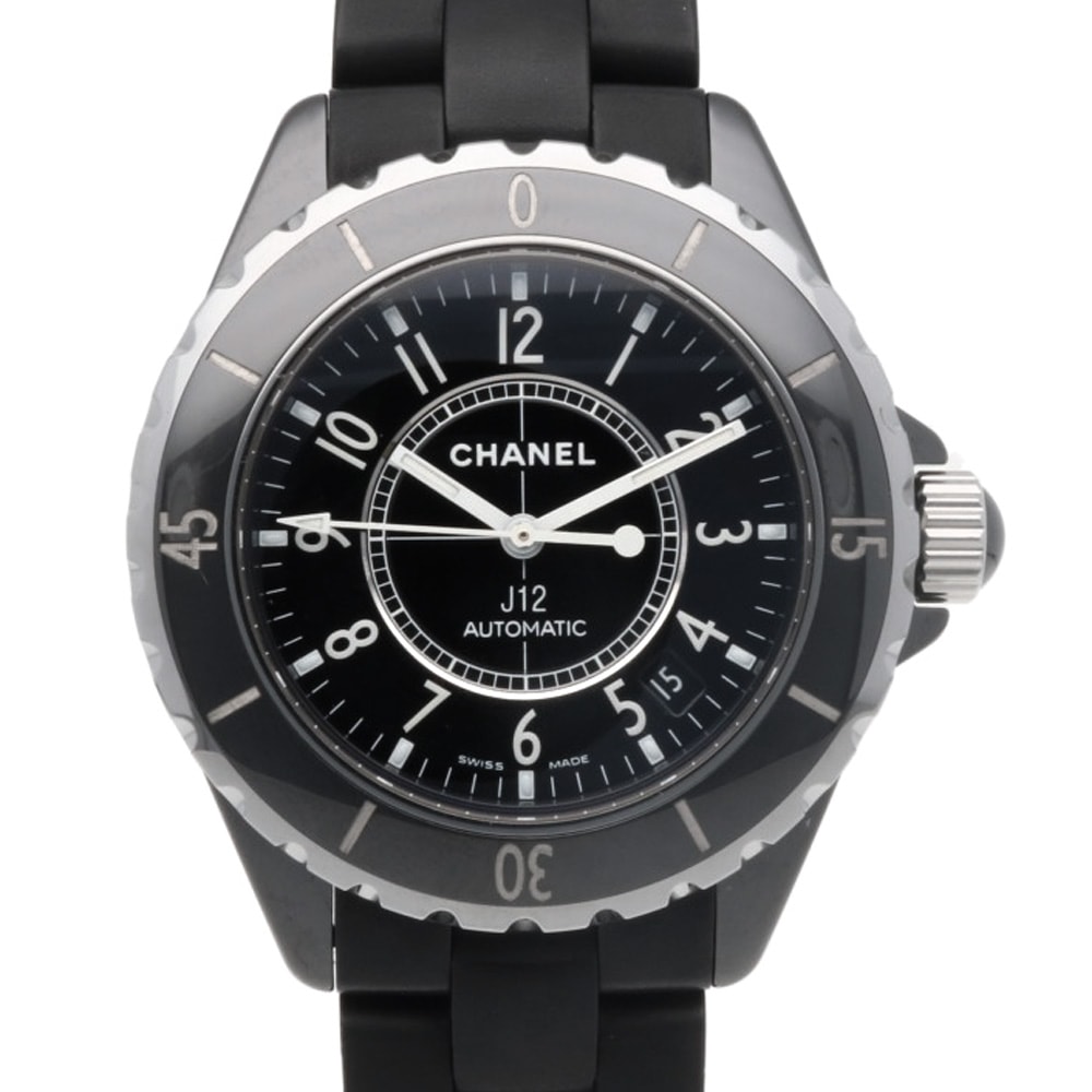 シャネル J12 腕時計 セラミック 自動巻き 1年保証 CHANEL 中古