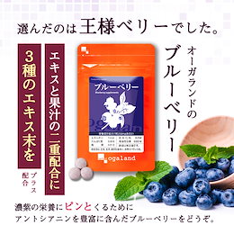 ブルーベリーの王様!【ビルベリー】使用!■ブルーベリー(約1ヶ月分) ★レビュー大人気★【アントシアニン】毎日の美容・健康に!