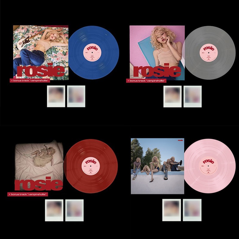 [4種選択] ROSÉ - first studio album rosie vinyl (vampirehollie edition red/blue/clear/pink) LP